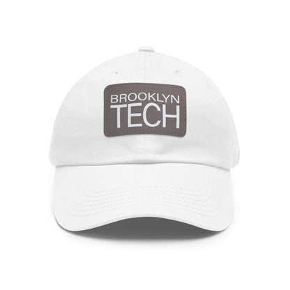 Modern Brooklyn Tech - Hat With Rectangular Leather Patch