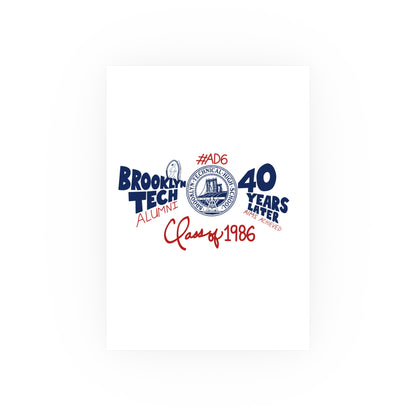 Class of 1986 Poster