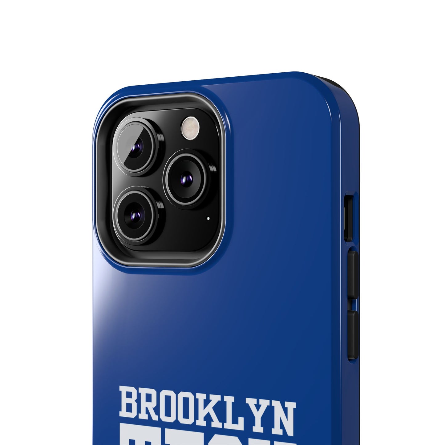 Brooklyn Tech Class Of 1985 Tough Phone Case - Navy-Blue With White Graphics