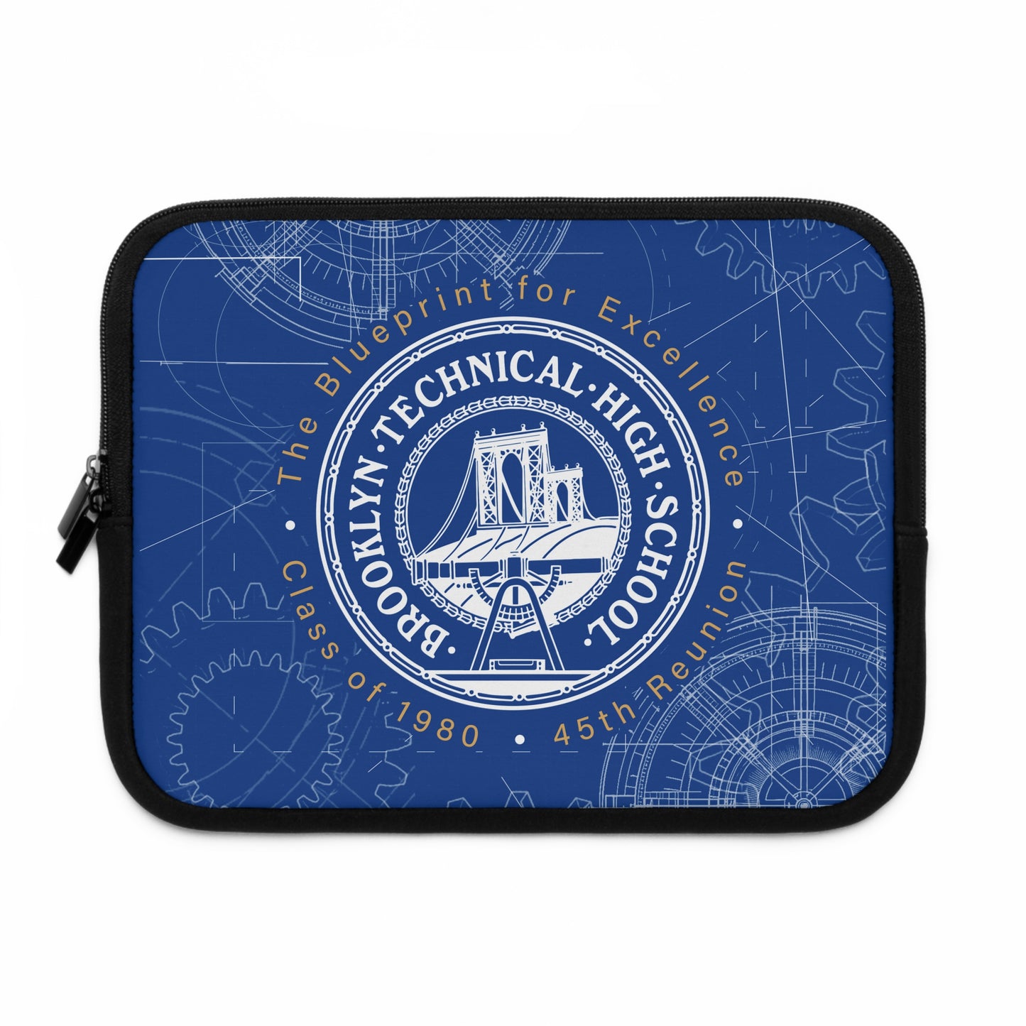 The Blueprint for Excellence - Laptop Sleeve - Class of 1980