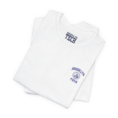 Classic Brooklyn Tech on Left Chest - Men's Jersey Short Sleeve T-Shirt