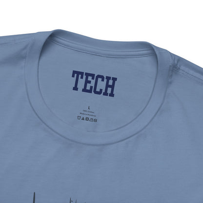 Boutique - DeKalb Ave & Brooklyn Tech Pl - Men's Jersey Short Sleeve T-Shirt - Black Graphic