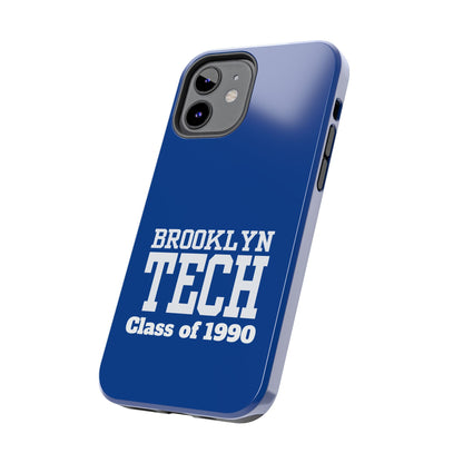 Brooklyn Tech Class of 1990 Tough Phone Case - Blue