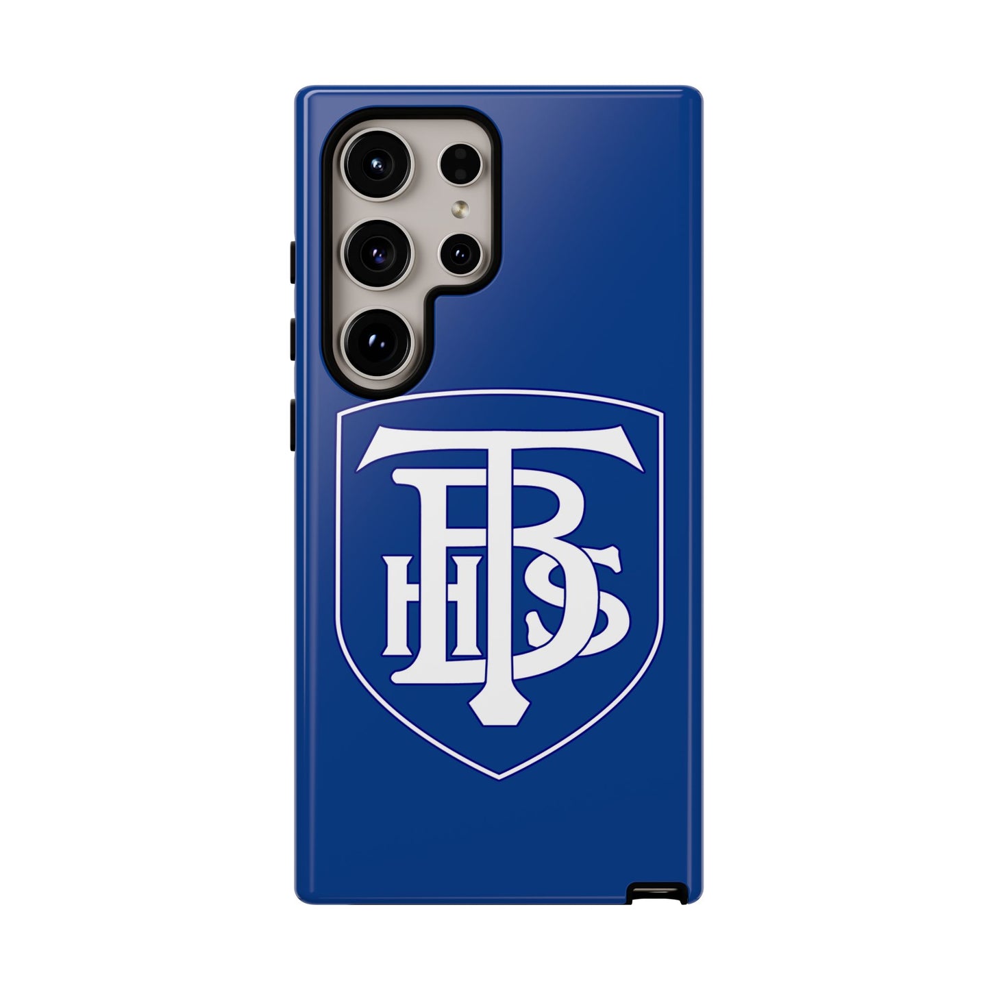 Stacked Logo - Tough Phone Cases - Navy