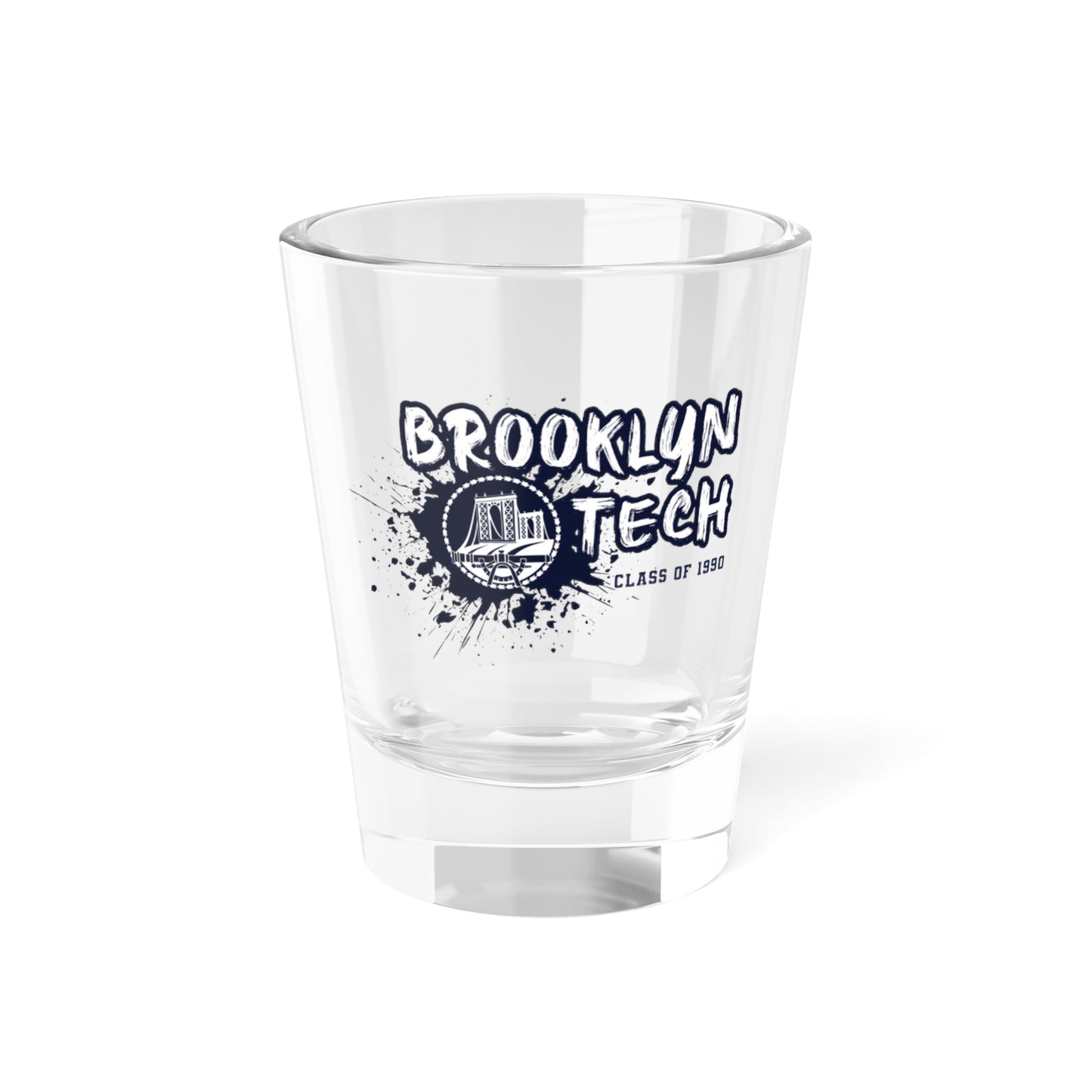 Class Of 1990 Commemorative Shot Glass, 1.5oz