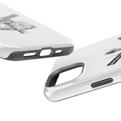 Dekalb Ave & Brooklyn Tech Pl - Impact-Resistant Phone Cases - White