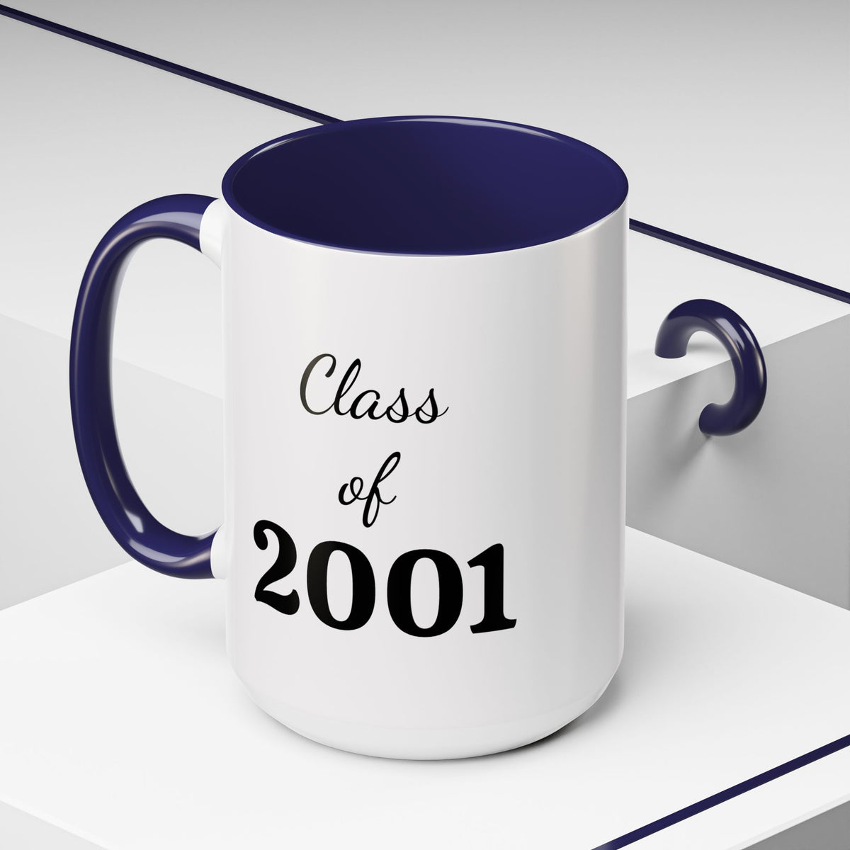Copy of Class of 2001 Accent Coffee Mug — 11 & 15oz