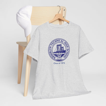 Classic Tech Logo - Class Of 1975 - Men's  Heavy Cotton T-Shirt