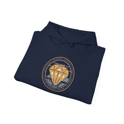 Class Of 1975 Commemorative Unisex Heavy Blend™ Hooded Sweatshirt - White Font