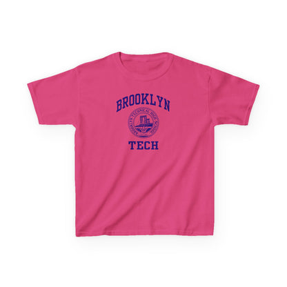 Family - Classic Brooklyn Tech Logo - Kids Heavy Cotton™ T-Shirt