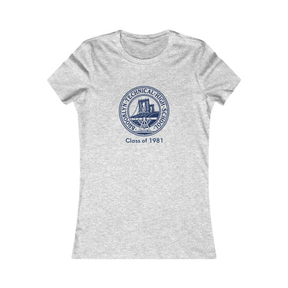 Classic Tech Logo - Class of 1981 - Ladies Favorite Tee