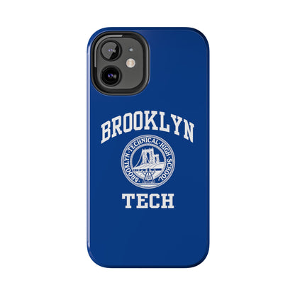 Brooklyn Tech Classic Logo - Tough Phone Cases - Navy