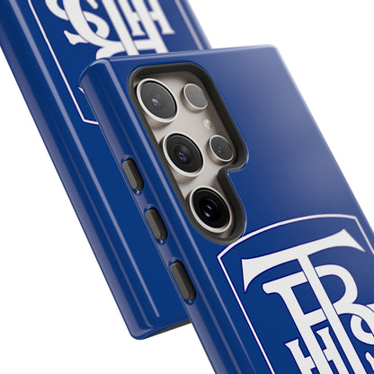 Stacked Logo - Tough Phone Cases - Navy