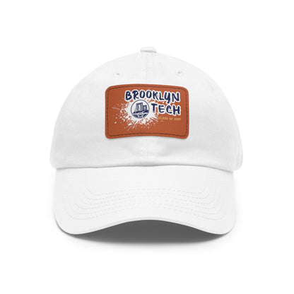 Class Of 1990 Commemorative Hat With Leather Patch (rectangle) - Gold Font