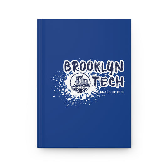 Class Of 1990 Commemorative Hardcover Journal Matte - Dark Blue With White Font