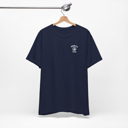 Classic Logo with Brooklyn Tech on Left Chest - Men's Jersey Short Sleeve T-Shirt