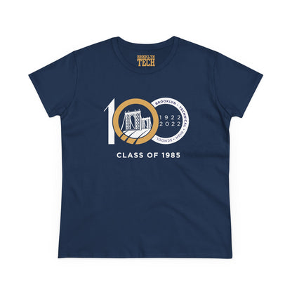 Centennial Ladies' Midweight Cotton T-Shirt - Class of 1985