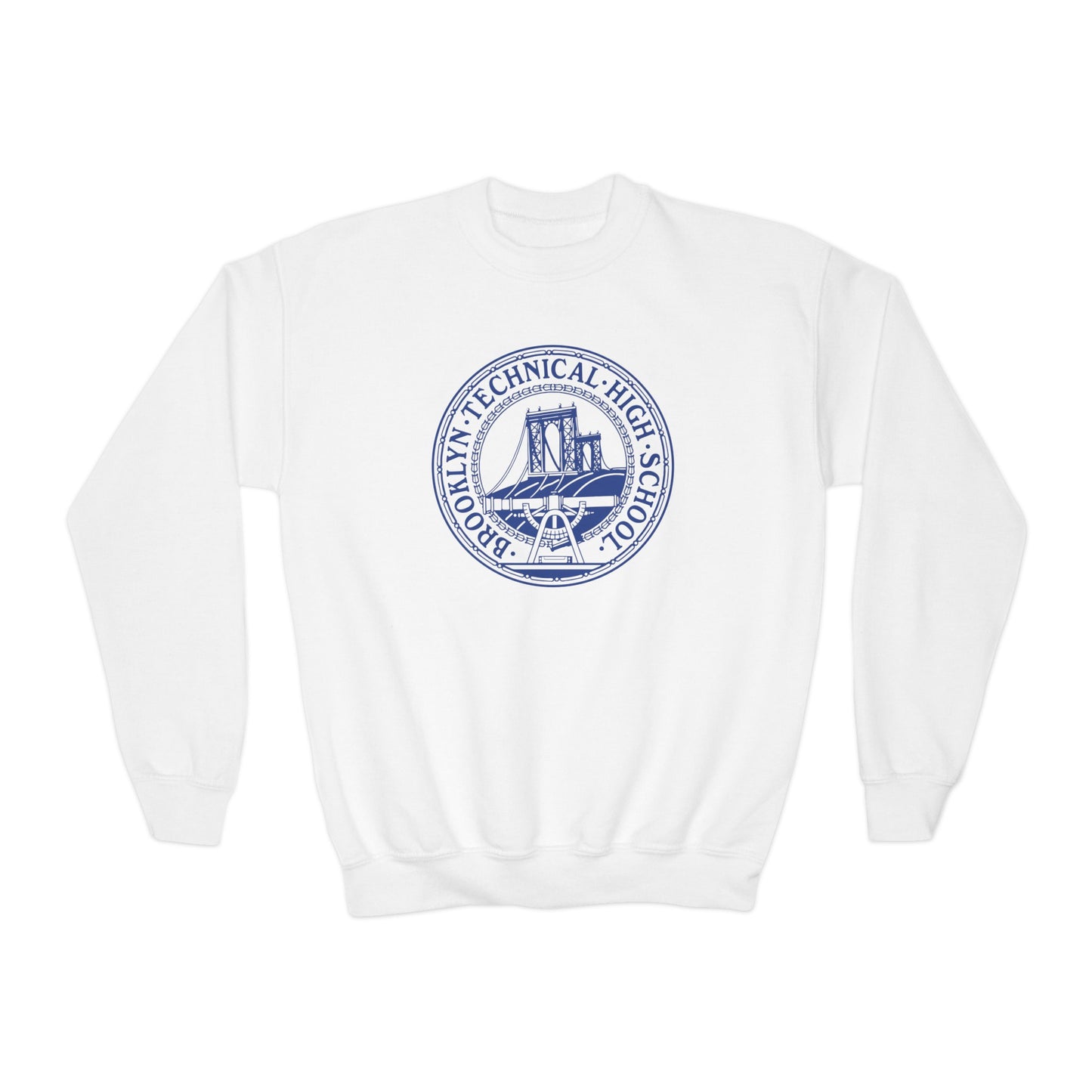 Family - Classic Tech Logo - Youth Crewneck Sweatshirt