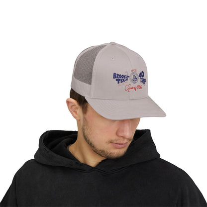 Class of 1986 40th Reunion Trucker Cap - Navy Logo