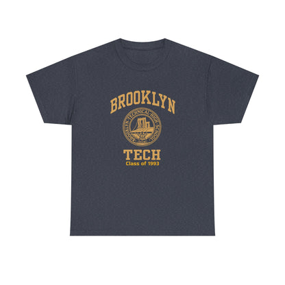 Brooklyn Tech Classic Logo - Men's Heavy Cotton T-Shirt - Class of 1993