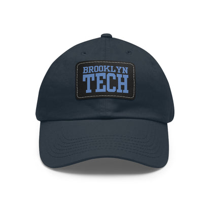 Classic Brooklyn Tech - Hat With Rectangular Leather Patch