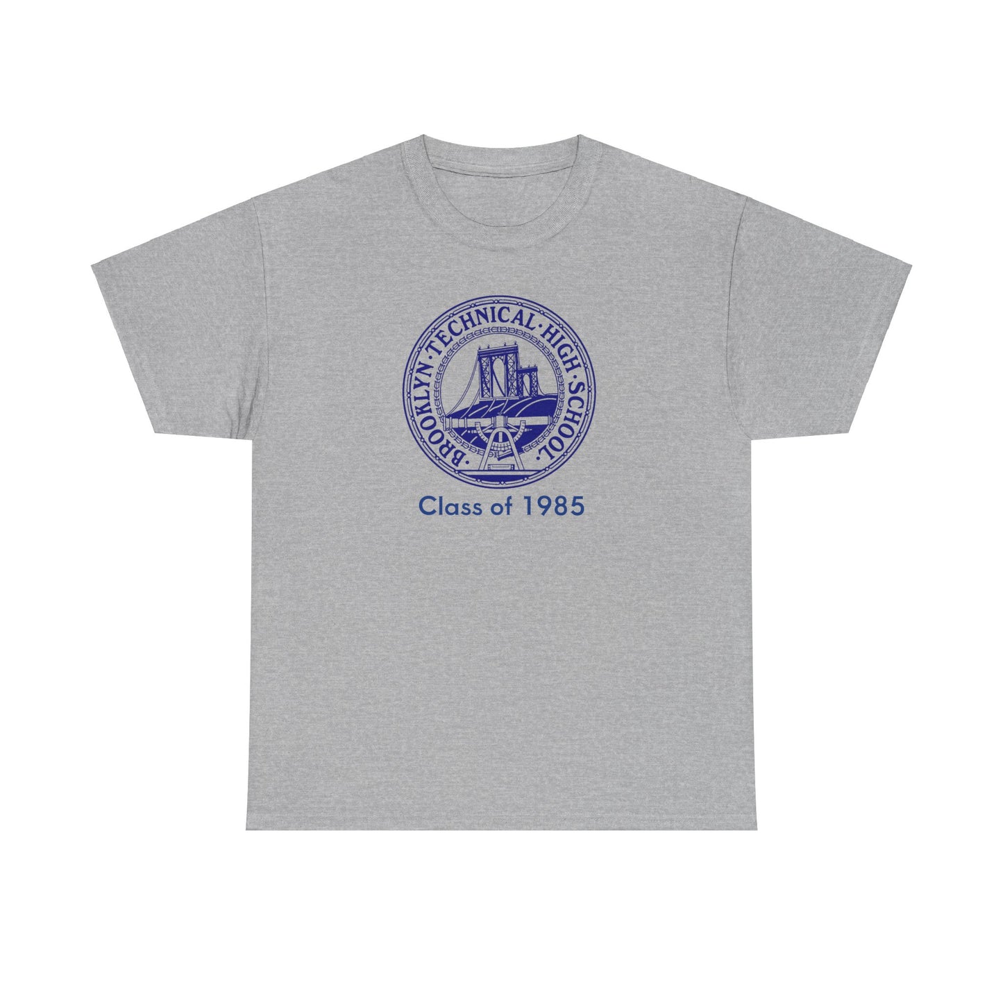 Classic Tech Logo - Class Of 1985 - Men's  Heavy Cotton T-Shirt
