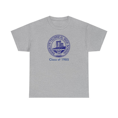 Classic Tech Logo - Class Of 1985 - Men's  Heavy Cotton T-Shirt