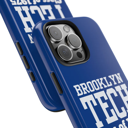 Brooklyn Tech Class Of 1975 Tough Phone Case - Blue