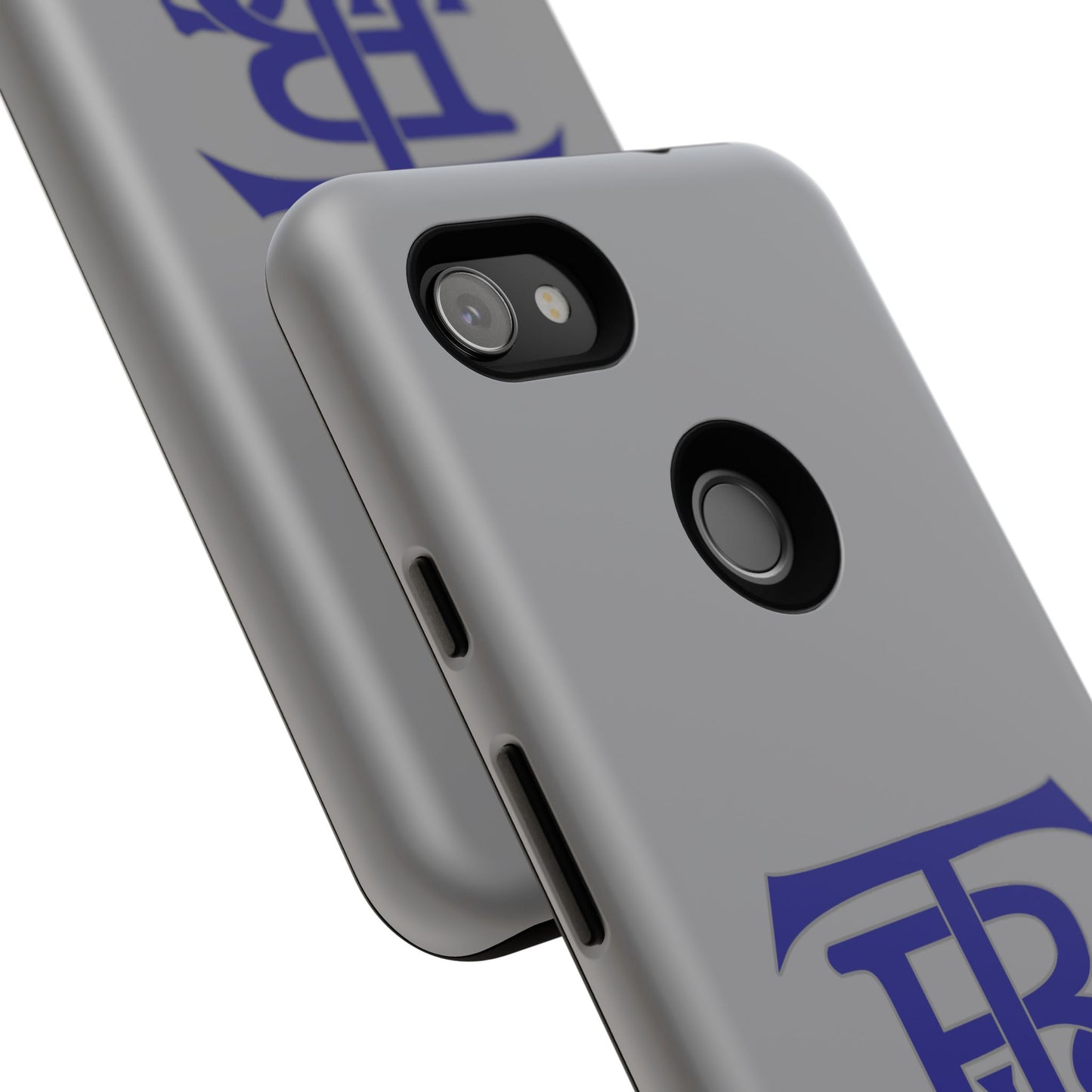 Stacked Logo - Tough Phone Cases - Gray - Google phones