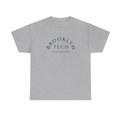 Boutique: Brooklyn Tech Arch Logo - Gildan Men's Heavy Cotton T‑Shirt