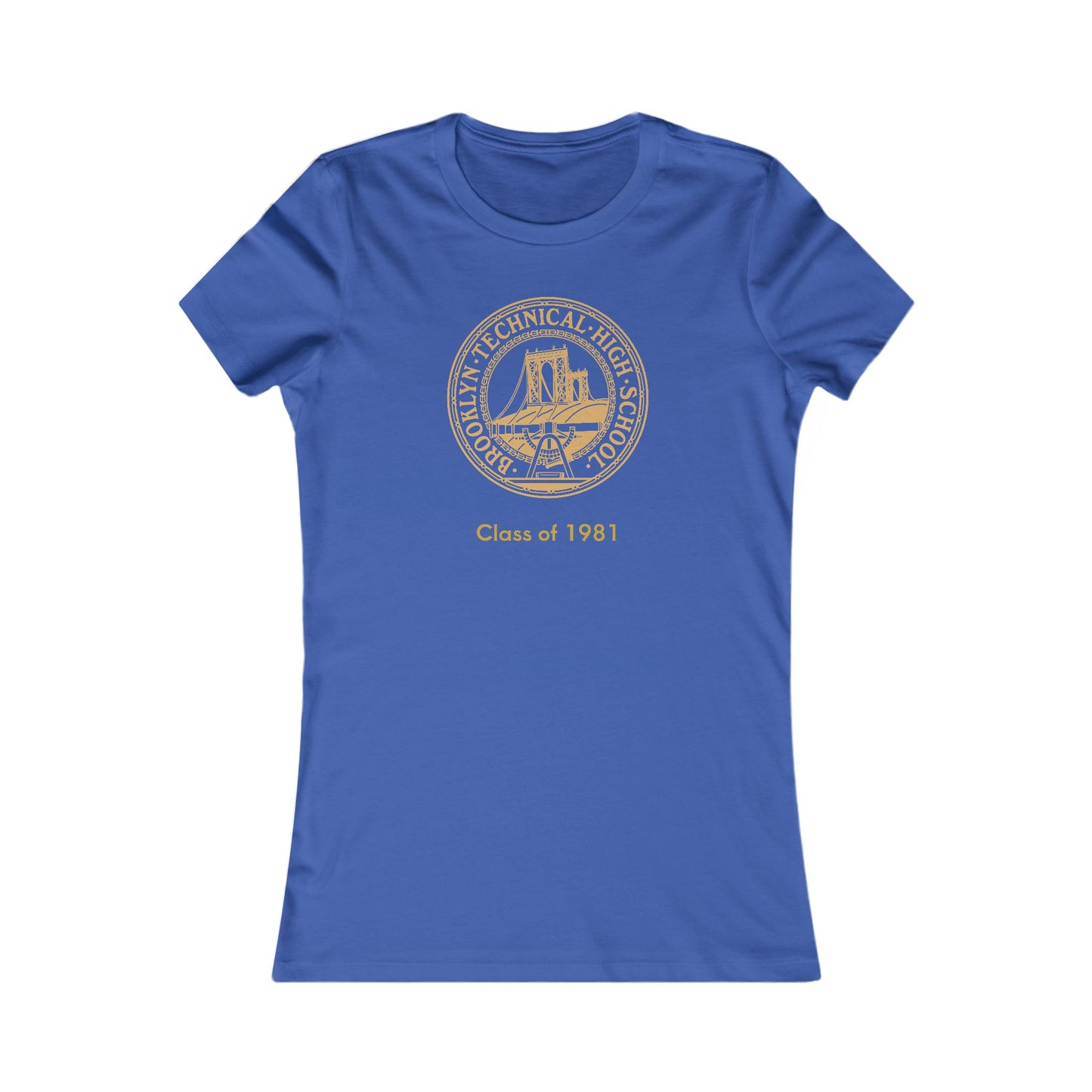Classic Tech Logo - Class of 1981 - Ladies Favorite Tee
