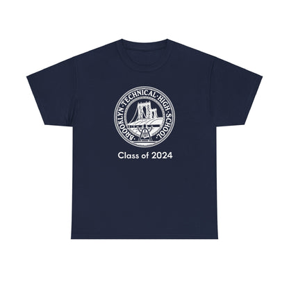 Classic Tech Logo - Men's Heavy Cotton T-Shirt - Class Of 2024