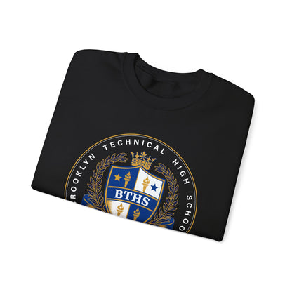Tech 1981 45 Years Strong - Men's Heavy Blend™ Crewneck Sweatshirt - Royal Blue Logo