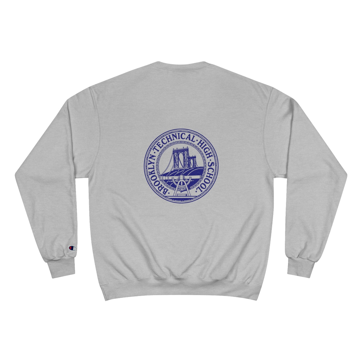 Vintage - Olde English & Tech Logo - Champion Crewneck Sweatshirt