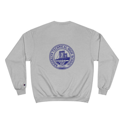 Vintage - Olde English & Tech Logo - Champion Crewneck Sweatshirt