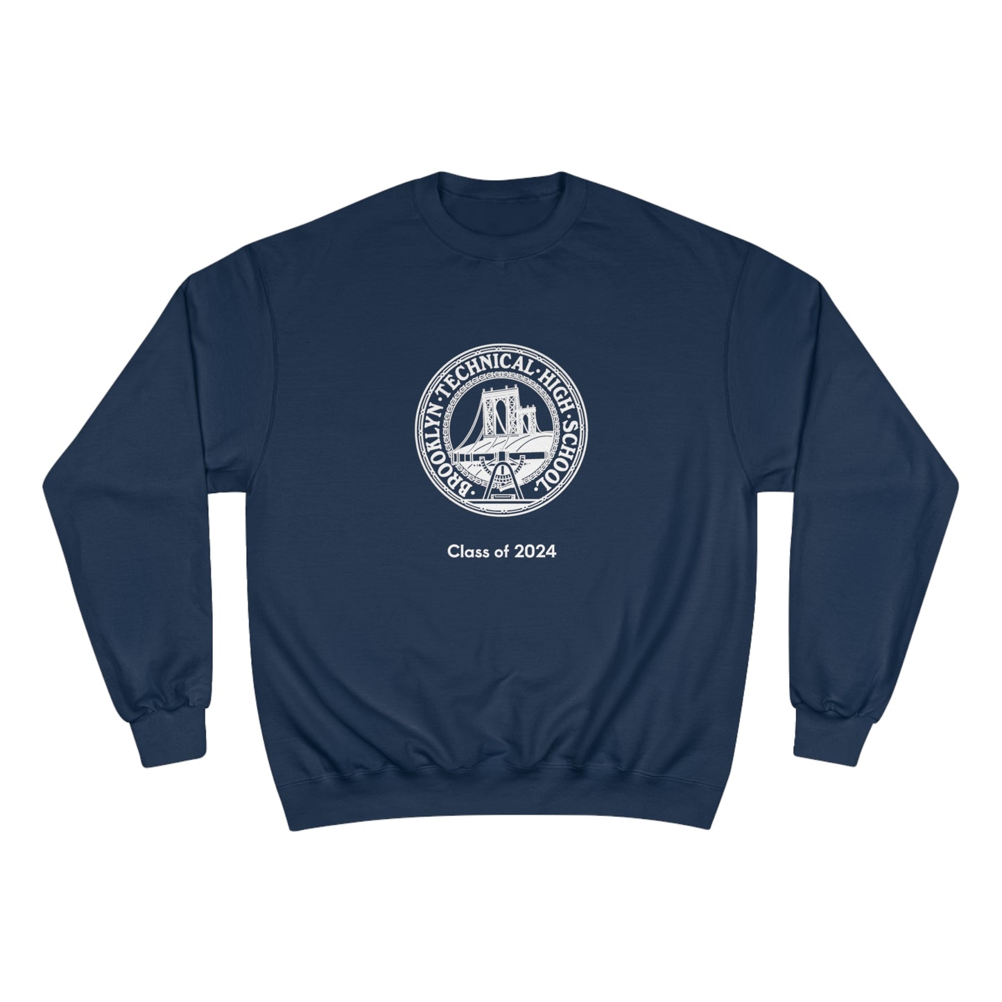 Classic Tech Logo - Champion Crewneck Sweatshirt - Class Of 2024