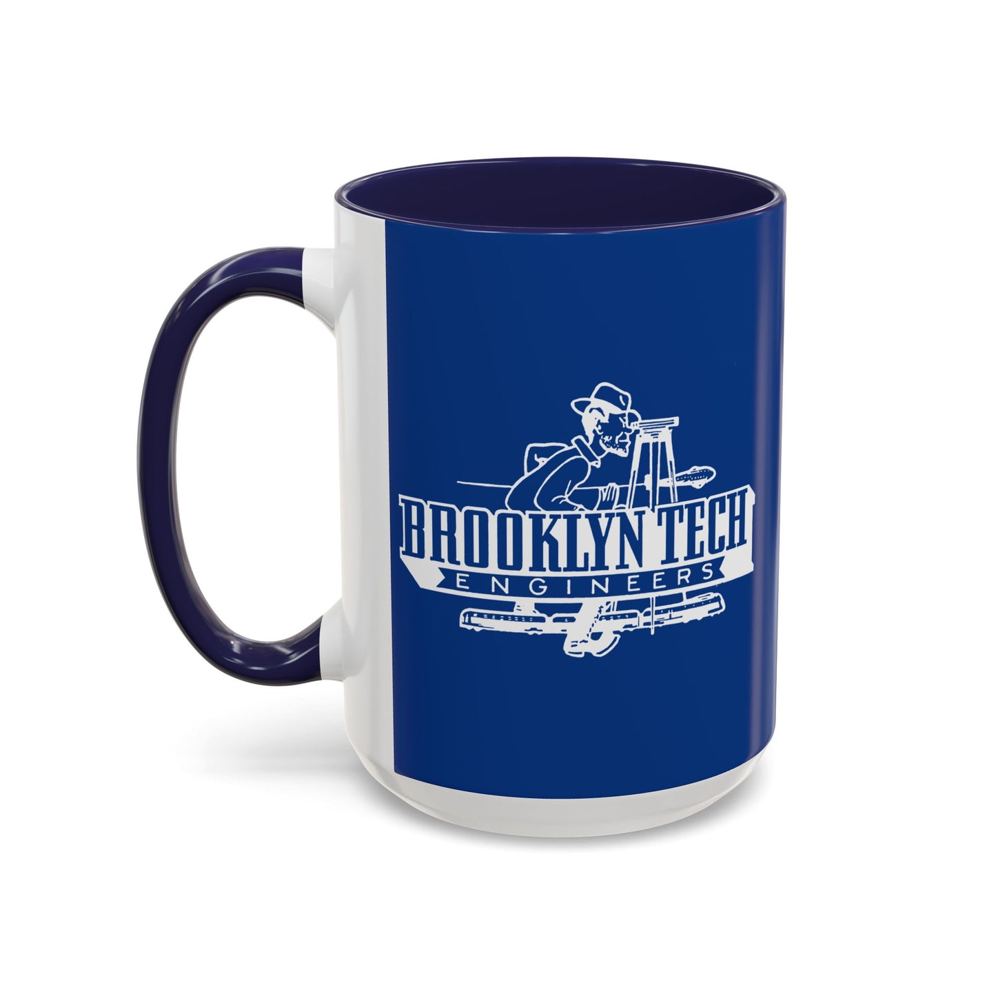 Vintage: Joe Engineer - Accent Coffee Mug - Navy