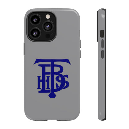 Stacked Logo - Tough Phone Cases - Gray - iPhones