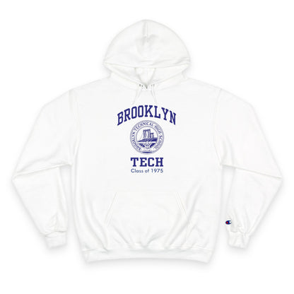 Brooklyn Tech Classic Logo - Champion Hoodie - Class Of 1975