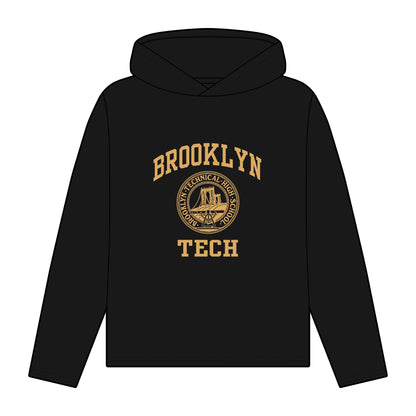 Brooklyn Tech Classic Logo - Ladies Organic Relaxed Fit Hoodie