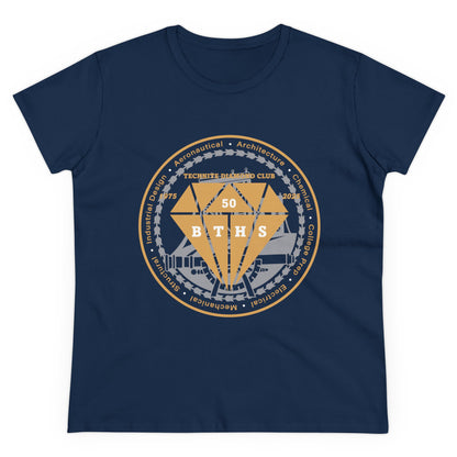 Class Of 1975 Commemorative Women's Midweight Cotton T-Shirt