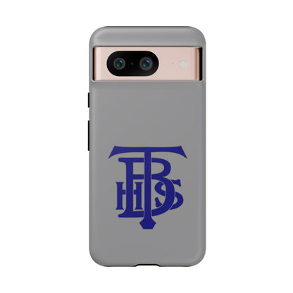 Stacked Logo - Tough Phone Cases - Gray - Google phones