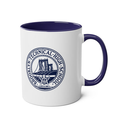 Proud Mom of a Tech Graduate - Two-Tone Coffee Mugs, 11oz