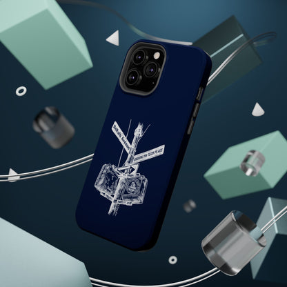 Dekalb Avenue & Brooklyn Tech Pl Magnetic Phone Case