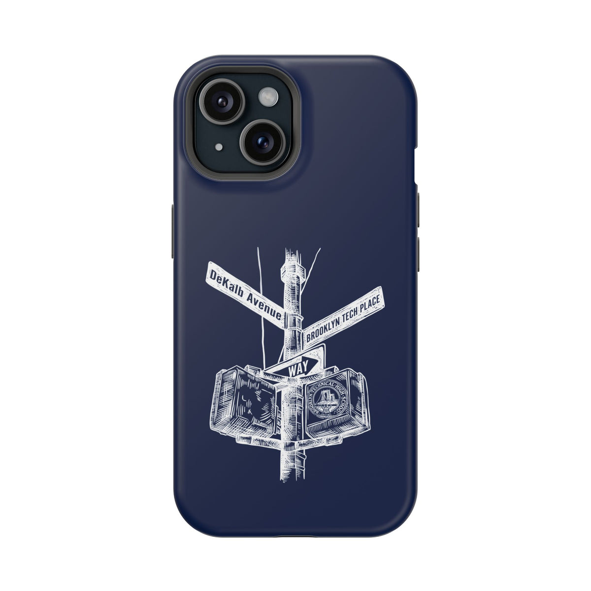 Dekalb Avenue & Brooklyn Tech Pl Magnetic Phone Case