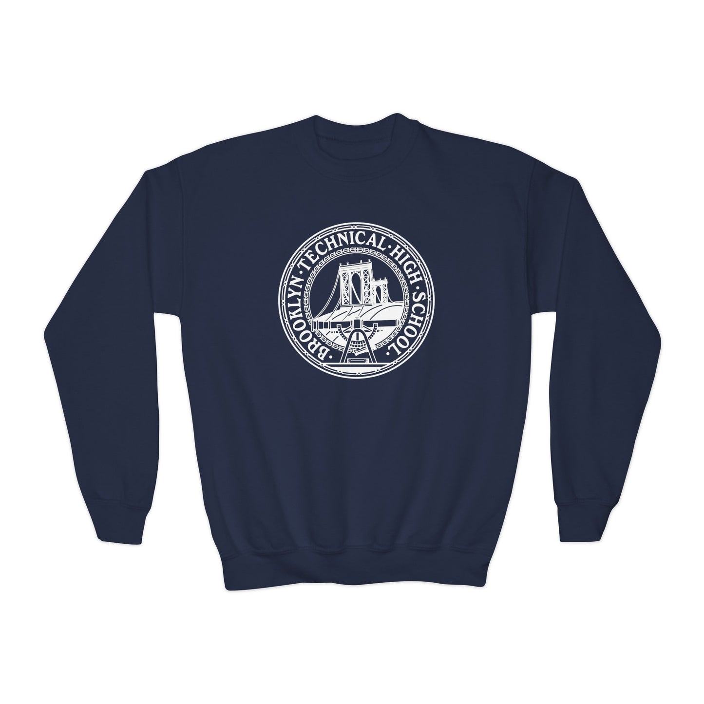 Family - Classic Tech Logo - Youth Crewneck Sweatshirt