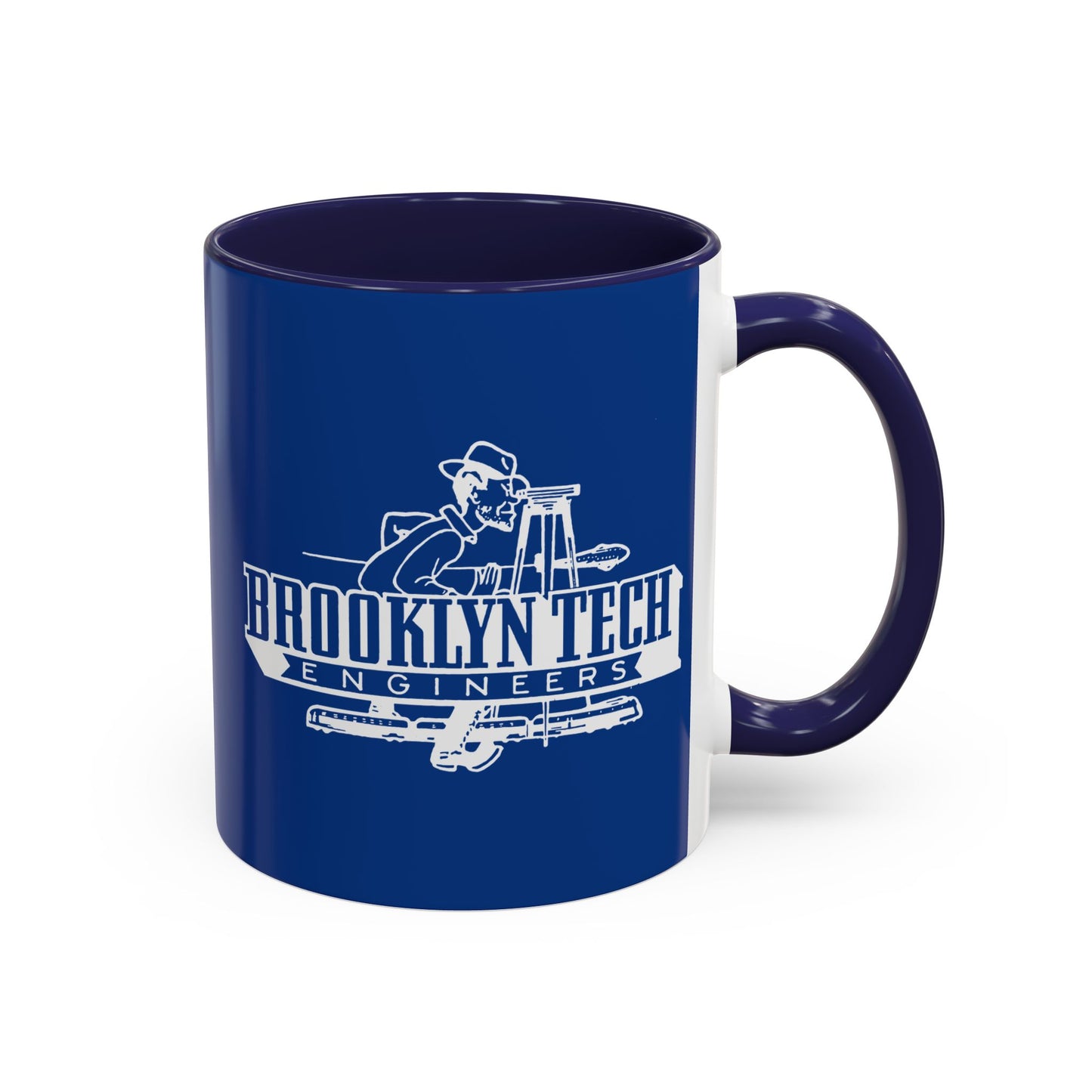 Vintage: Joe Engineer - Accent Coffee Mug - Navy