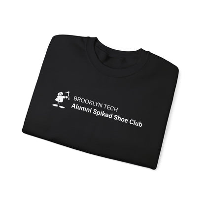 Brooklyn Tech Alumni Spiked Shoe Club Crewneck Sweatshirt - Rectangular Logo