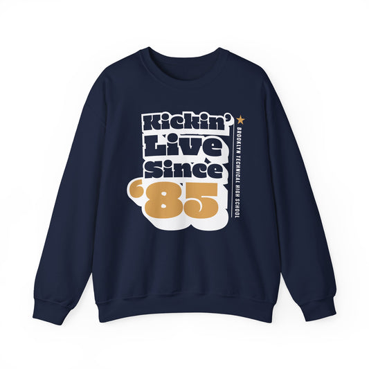 Class of 1985 Commemorative Unisex Heavy Blend™ Crewneck Sweatshirt - Kickin' Live Since '85