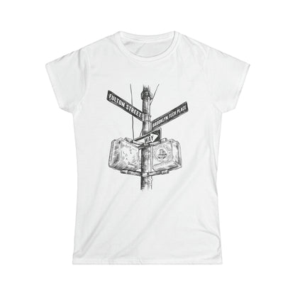 Boutique - Fulton St & Brooklyn Tech Pl - Ladies Softstyle T-Shirt